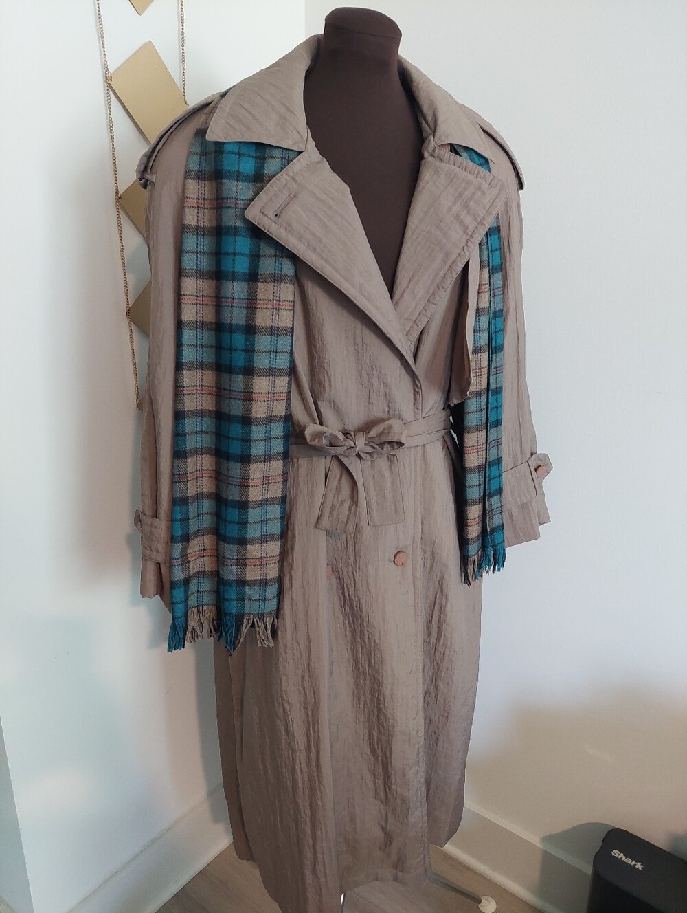 Vintage Trench Coat With Removable Liner
